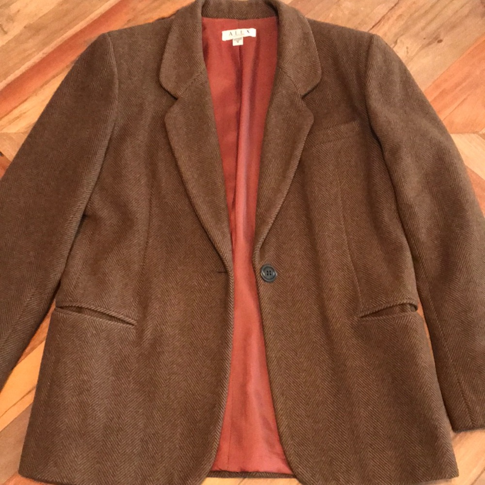 Vintage Wool and Cashmere Blazer